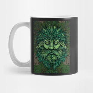 Green Man Mug
